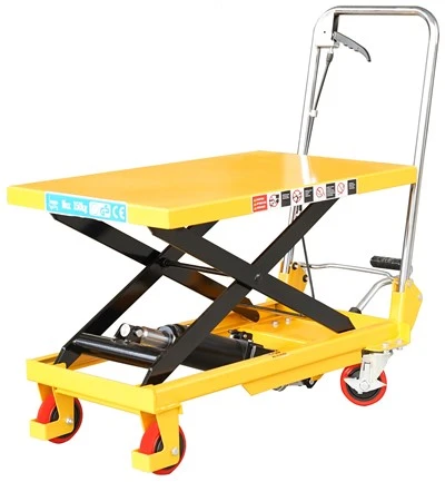 Tabl Lifft Llawlyfr Cyfres LM-TFZ Gyda Handle Plygadwy